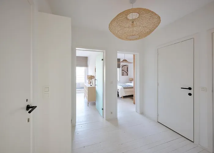 Penthouse Met Garage 公寓 奥斯滕德